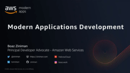 Modern Application Development on AWS (2023 Version)